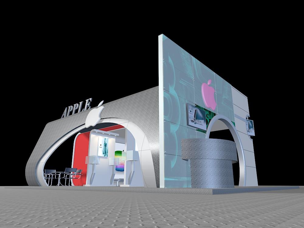 苹果3D模型