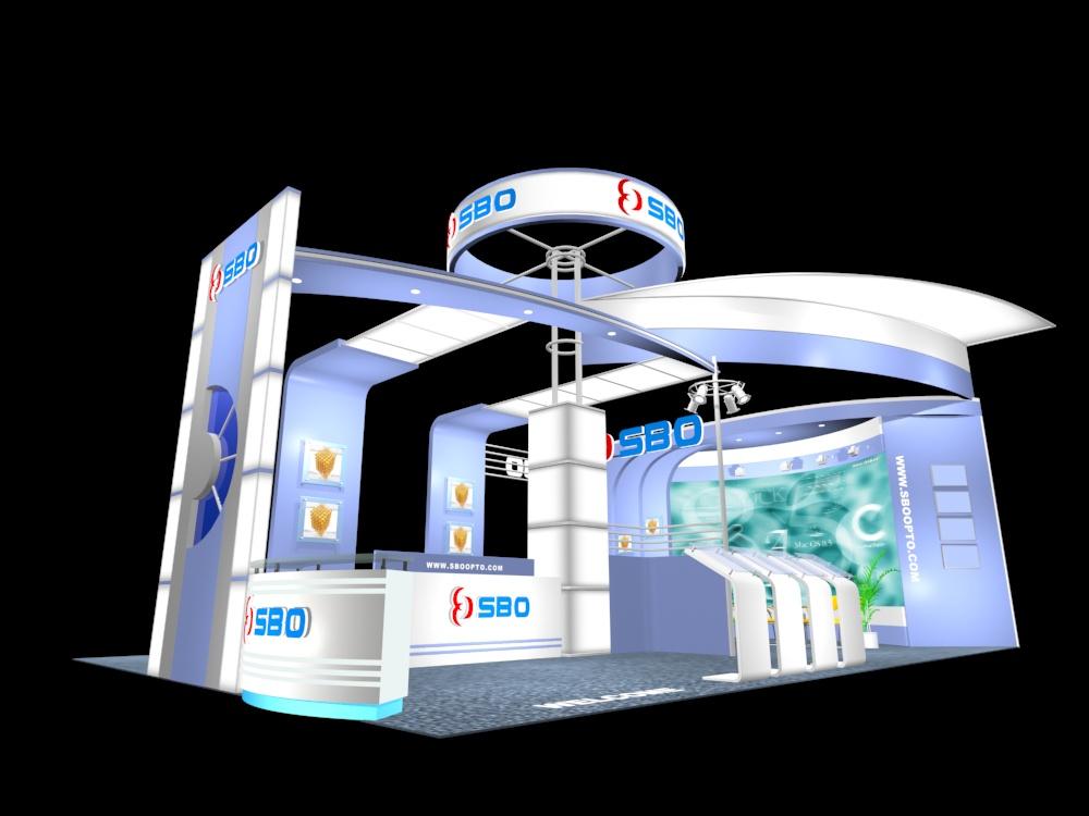 国外科技展3D模型