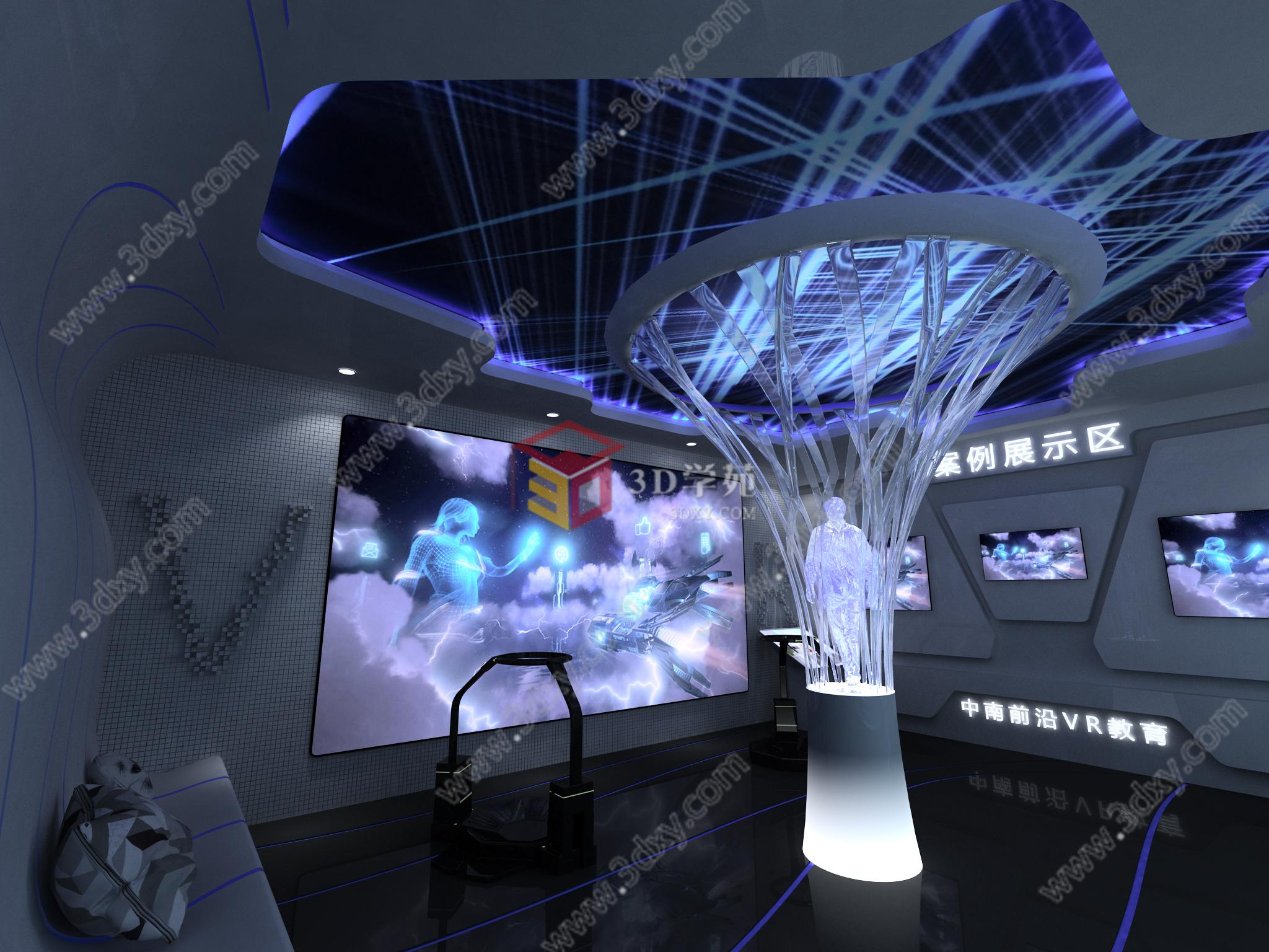 VR展厅3D模型