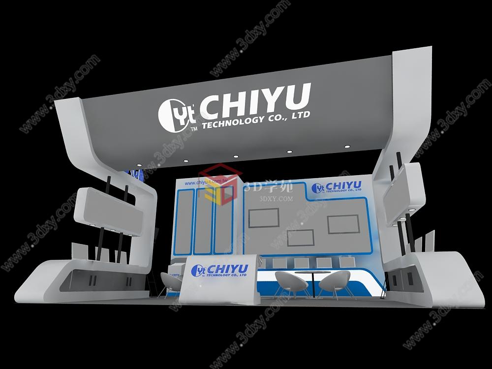 CHIYU展3D模型