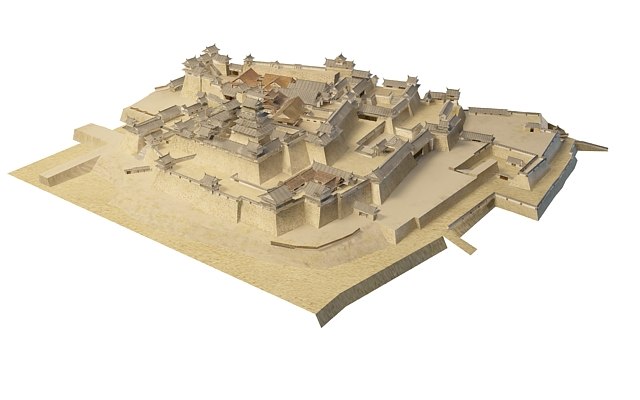 古代建筑3D模型