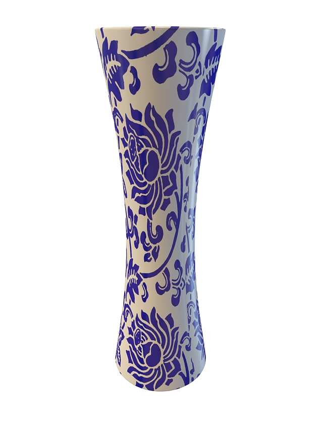 中式花瓶3D模型