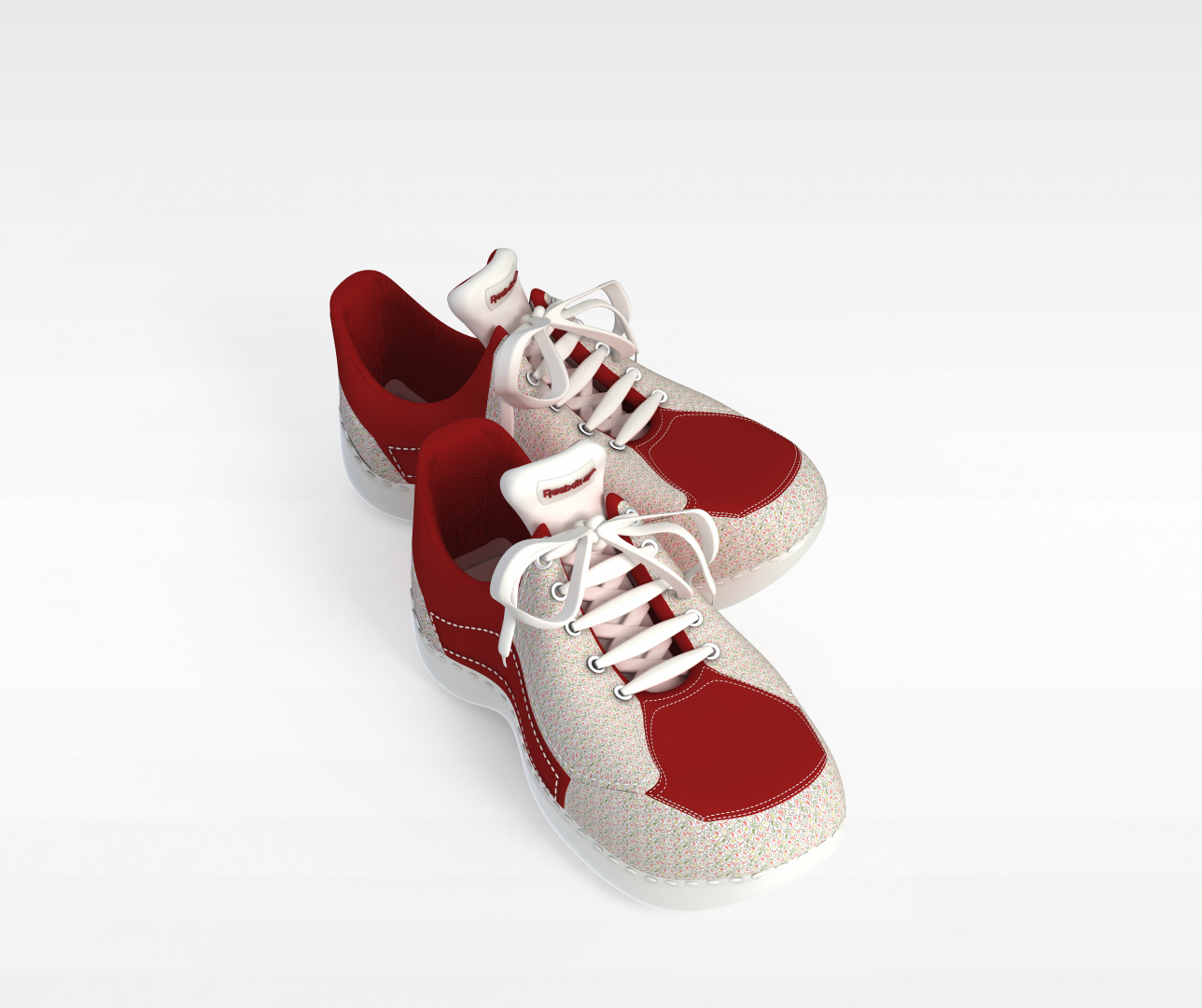 女款运动鞋3D模型