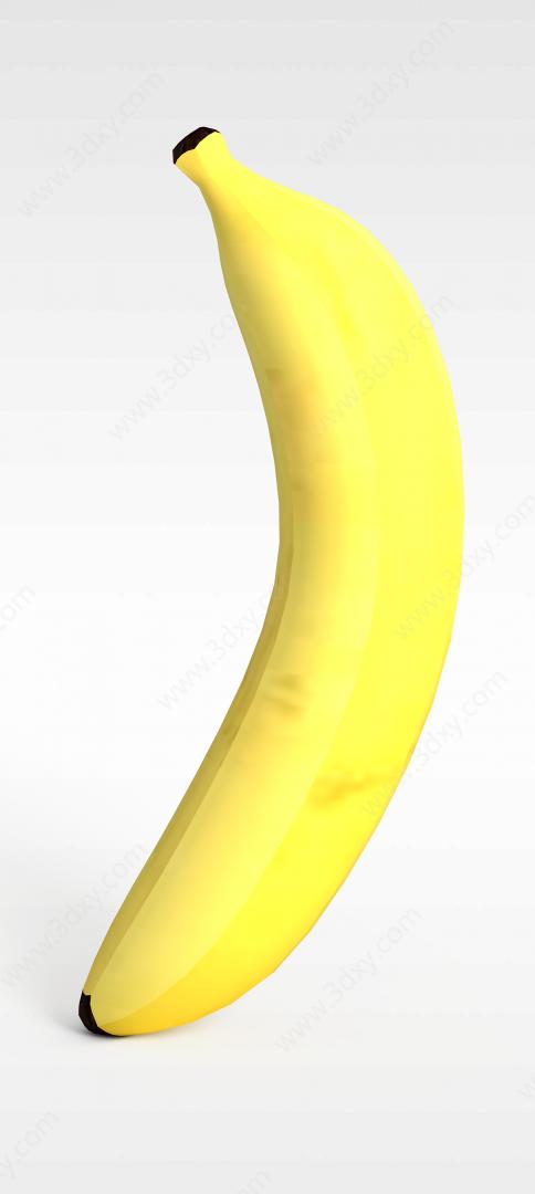 香蕉3d模型下载