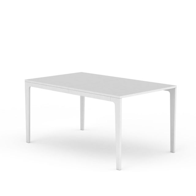 白色长形桌子模型