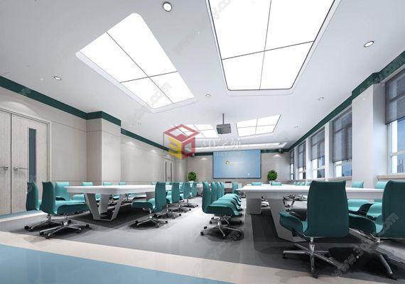 现代医院会议室3D模型
