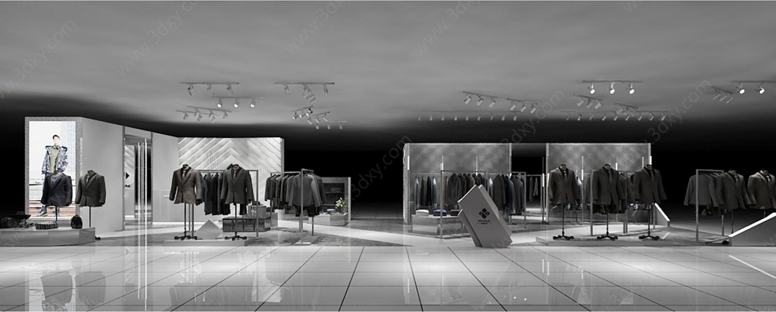服装店3D模型