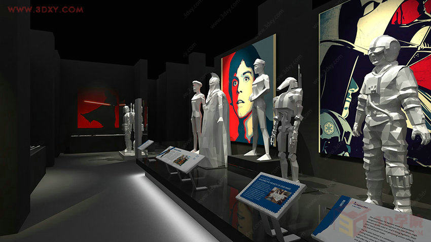 【展览灵感】探秘星球大战服装道具主题展厅设计