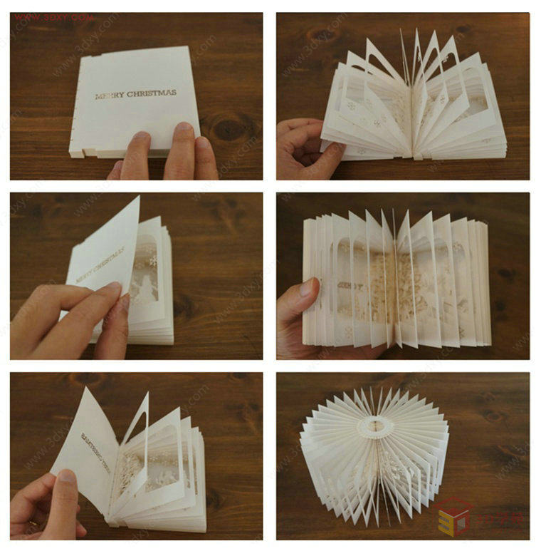 【创意分享】一本书，一道风景，美到哭的360度立体书