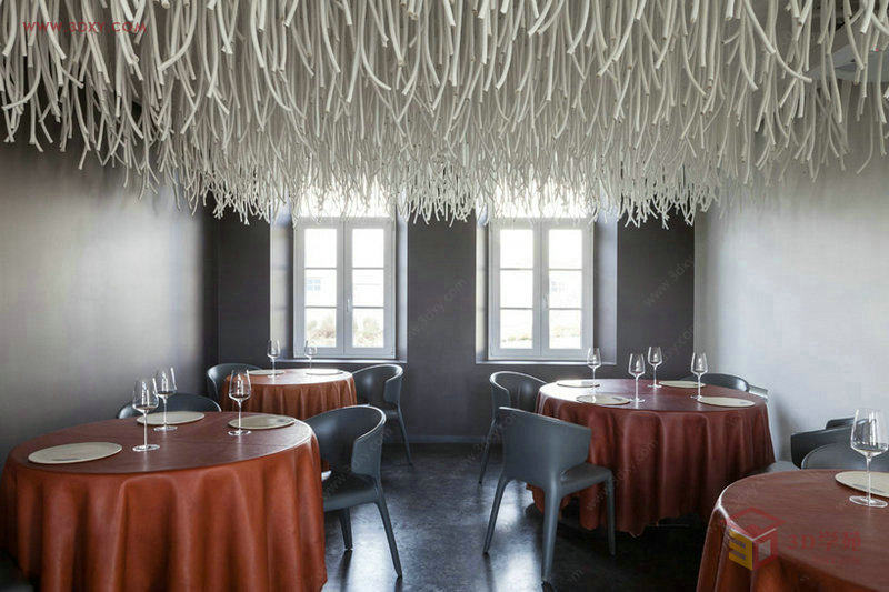 【创意分享】巧妙装点的比利时餐厅