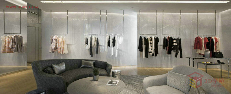 【创意分享】迈阿密Dior专卖店立面设计之飞扬的裙摆