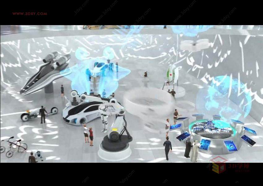 【展示灵感】迪拜未来博物馆开启机器人改变世界之旅