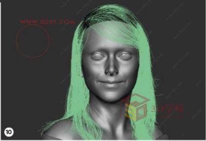 Maya制作CG极致写实女性角色肖像模型图文教程