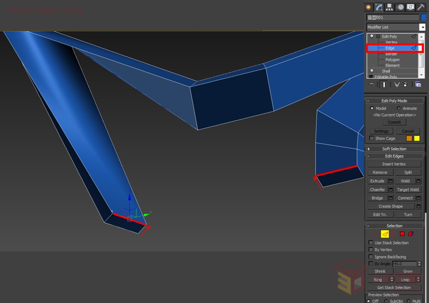 【建模技巧】实用展览设计3ds Max多边形Poly建模方法