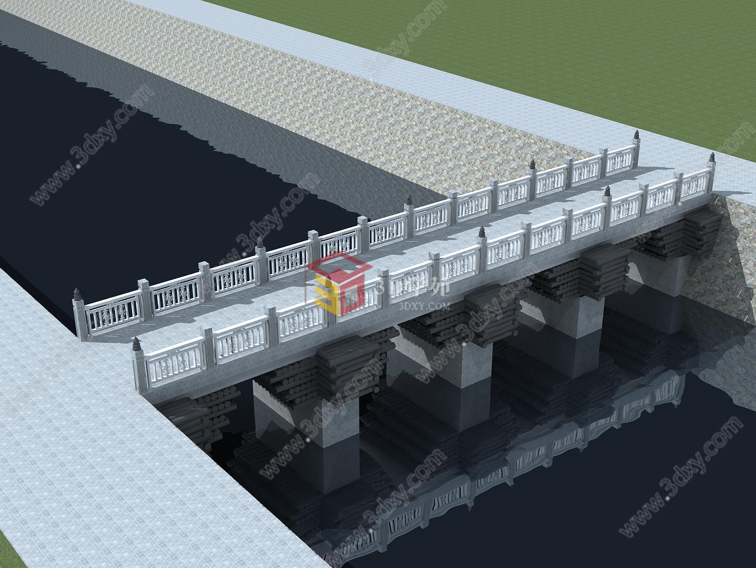 石桥3D模型