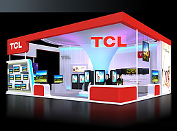 TCL家电展台展览模型