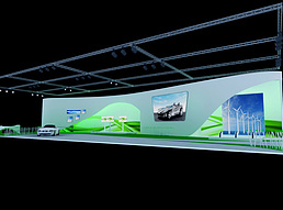 新能源汽车展台展览模型