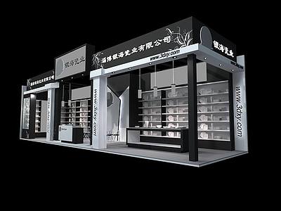 淄博银海瓷业展览模型