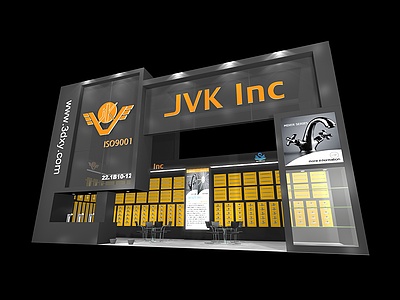 JVK 卫浴配件展览模型