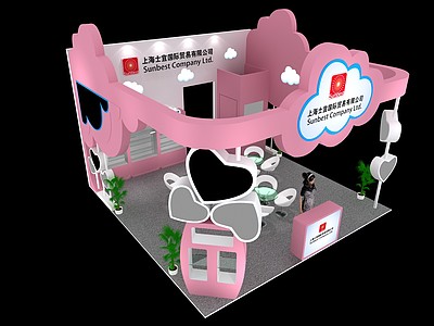上海士宜展览模型