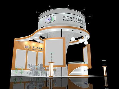 浙江化学生物展览模型