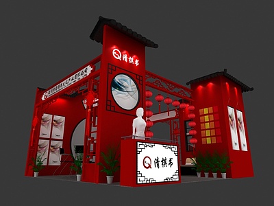 6X6深圳文化产业展览模型
