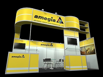 amegia展展览模型