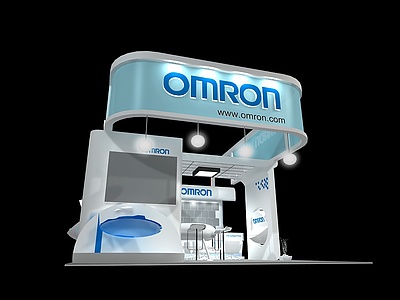 omron展览模型