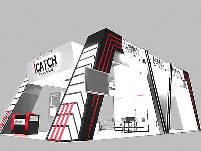 CATCH展展览模型