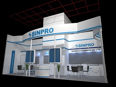 sinpro展展览模型