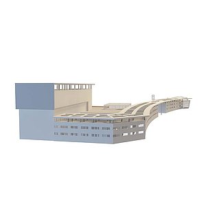 政府办公楼3d模型