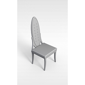简欧餐厅椅子3d模型