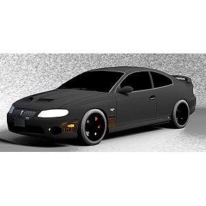 GT跑车3d模型