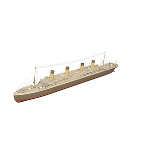 远洋客轮3d模型