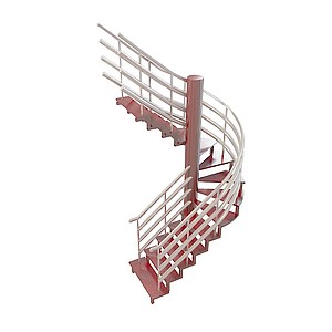 旋转楼梯3d模型