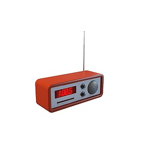 复古收音机3d模型
