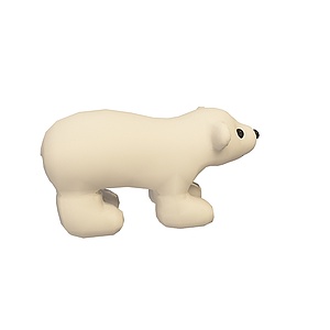 童趣熊玩具3d模型