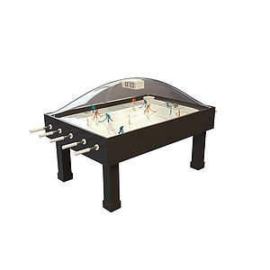 冰球桌3d模型