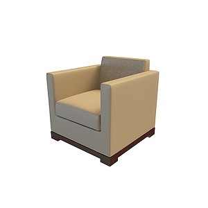 简易沙发3d模型