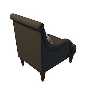 商务沙发椅3d模型