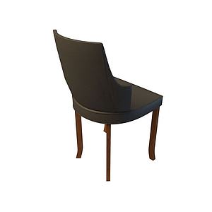 黑色椅子3d模型