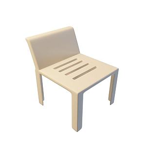 休闲小椅子3d模型