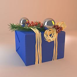 圣诞礼物3D模型