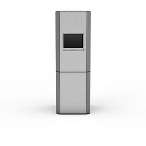 家用电冰箱3d模型