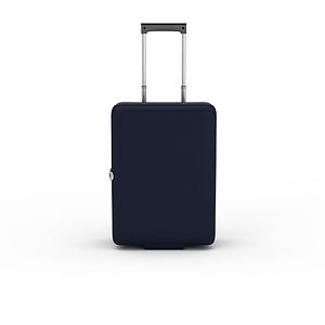 旅行行李箱3d模型