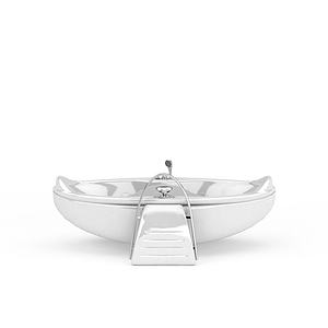 陶瓷浴缸3d模型
