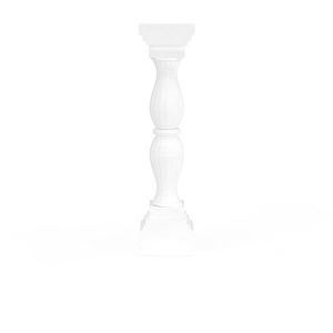 欧式楼梯白色柱子3d模型