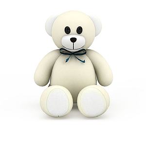 狗熊玩具3d模型