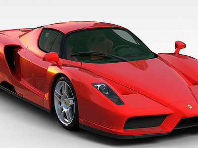 法拉利Enzo汽车3d模型