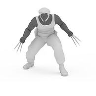 卡通男性人物3D模型3d模型